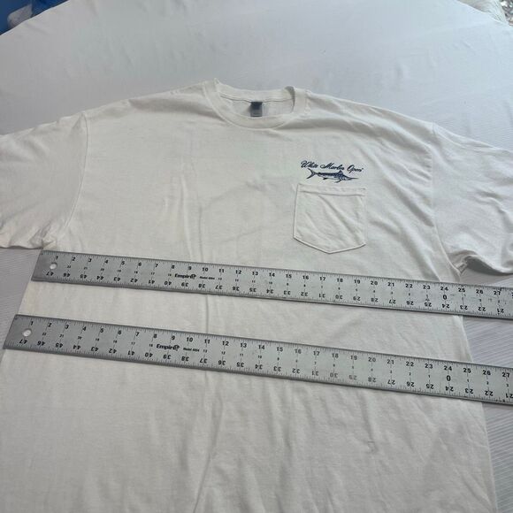White Marlin Open 2024 White T-Shirt Size 2XL - Picture 4 of 6